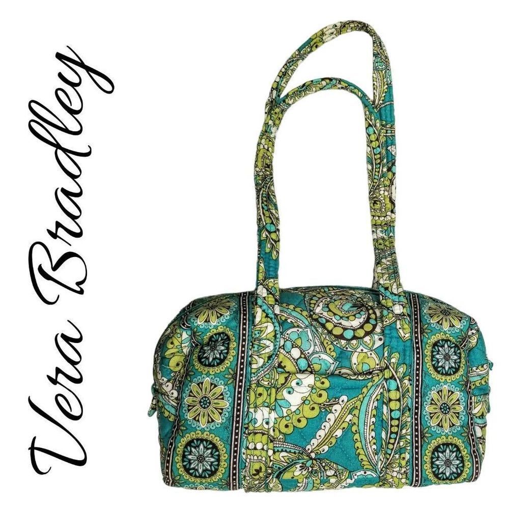 Vera Bradley Classic Handbag In Peacock